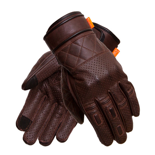 Merlin Clanstone Gloves with D3O - Brown