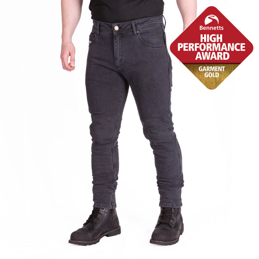 Merlin Maynard AAA Rated Riding Jean with D3O Ghost Armour - Black
