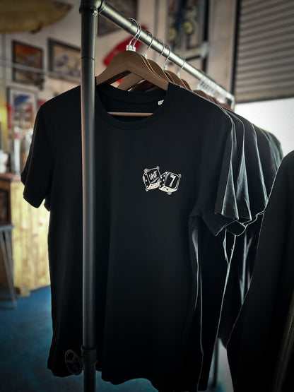 UN1T 7 'DICE' T Shirt Black