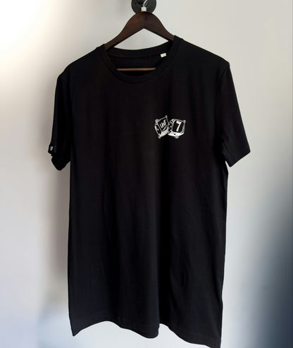 UN1T 7 'DICE' T Shirt Black