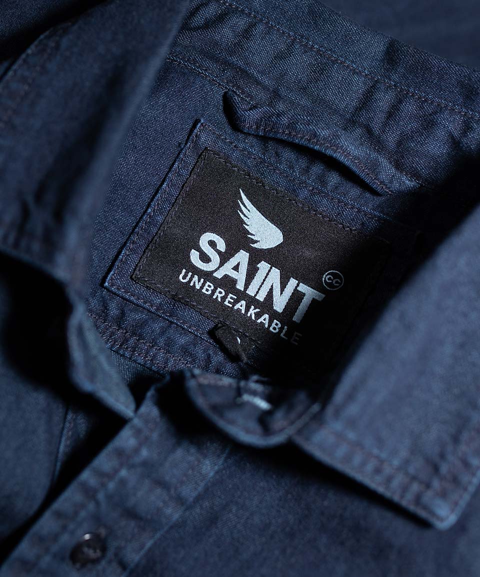 SA1NT Denim Shirt Indigo