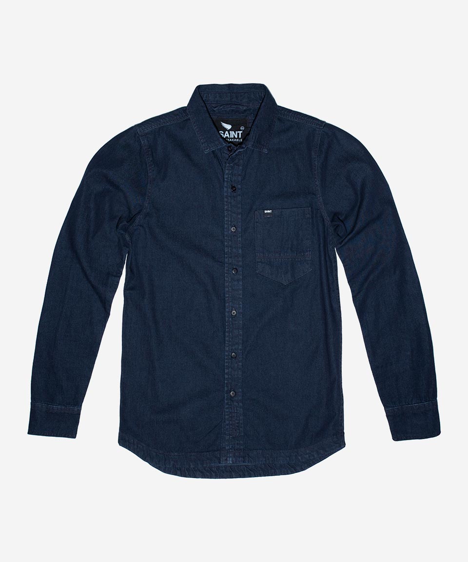 SA1NT Denim Shirt Indigo