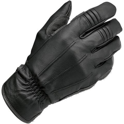 Biltwell Leather Work Gloves Black
