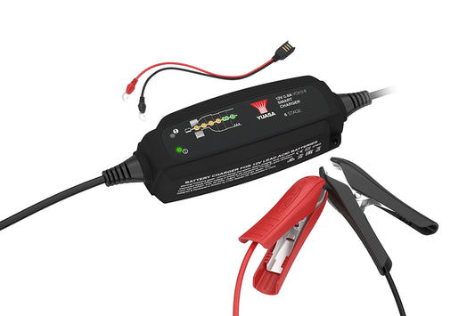 Yuasa 6 Stage Smart Charger 12v 0.8A YCX0.8