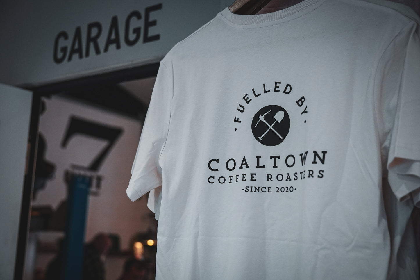 UN1T 7 'Fuelled By Coaltown' T Shirt Khaki